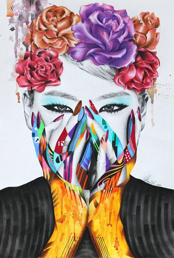 Amazing Drawings by Monica Sutrisna
