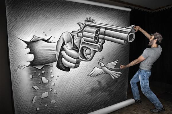 Mixed Media Illustrations by Ben Heine