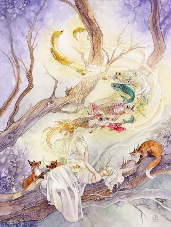 Watercolor Illustrations by Stephanie Pui-Mun Law