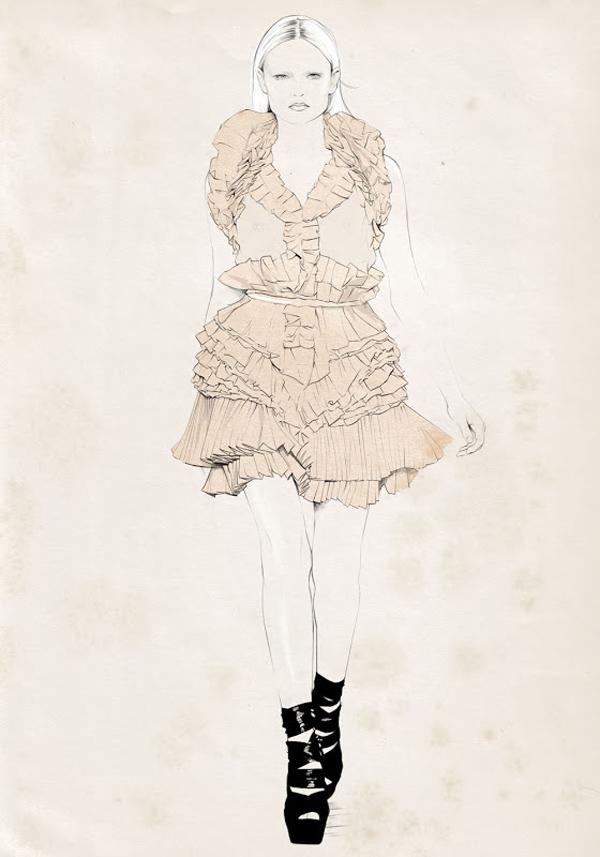 50 Amazing Fashion Sketches