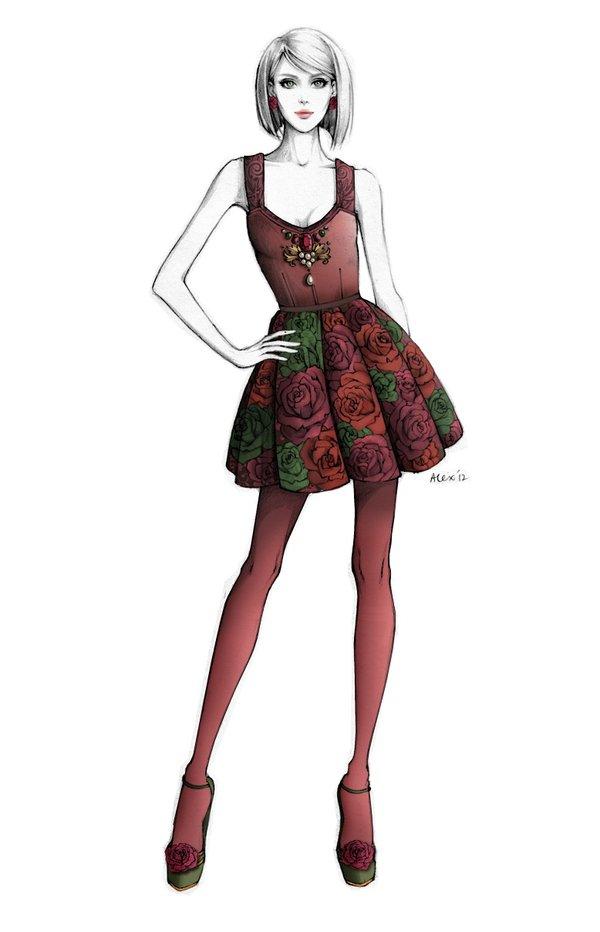 50 Amazing Fashion Sketches