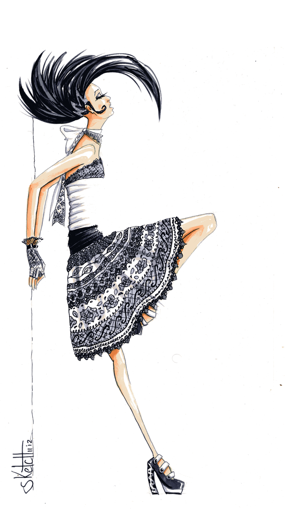 50 Amazing Fashion Sketches