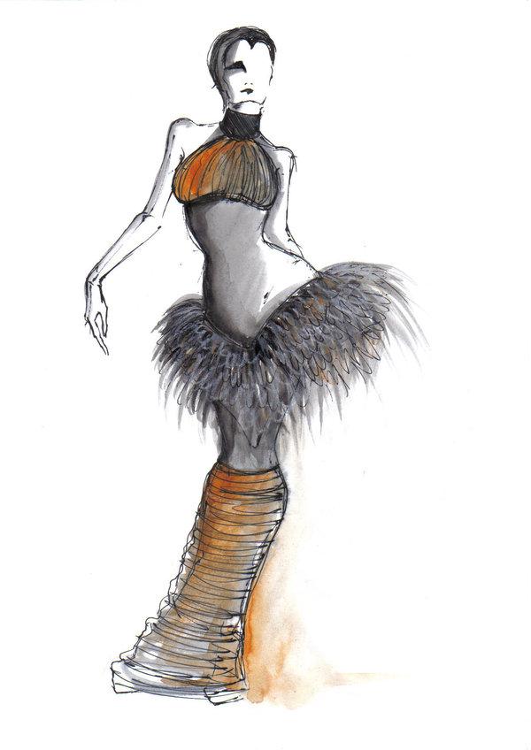 50 Amazing Fashion Sketches