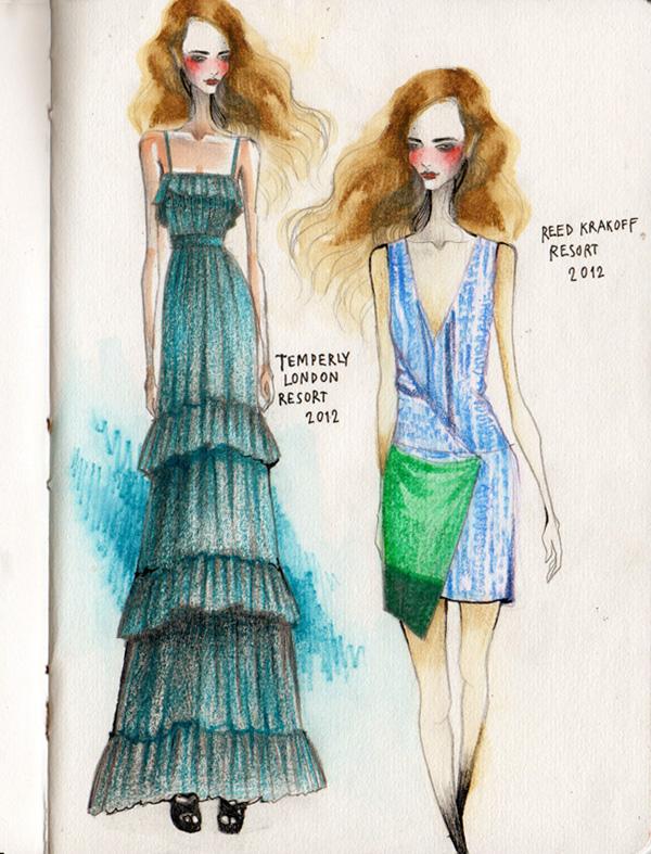 50 Amazing Fashion Sketches