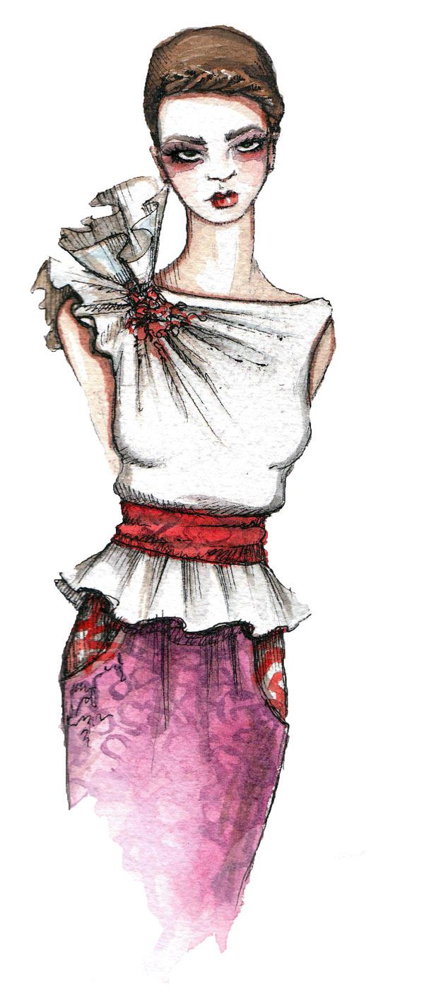 50 Amazing Fashion Sketches