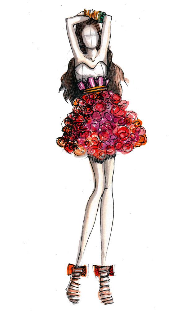 50 Amazing Fashion Sketches