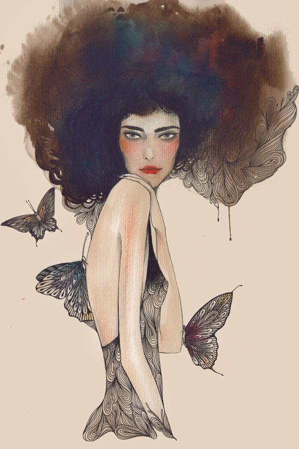 Fashion Illustrations by Wa-tinee Paleebut