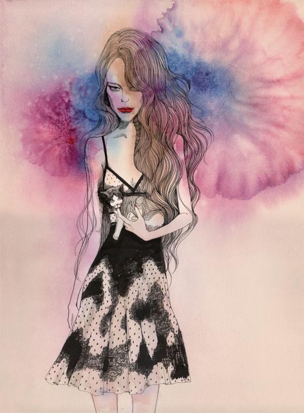Fashion Illustrations by Wa-tinee Paleebut