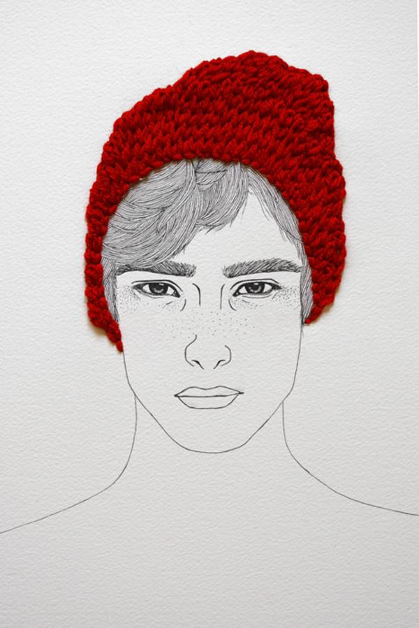 Embriodered Illustrations by Izziyana Suhaimi