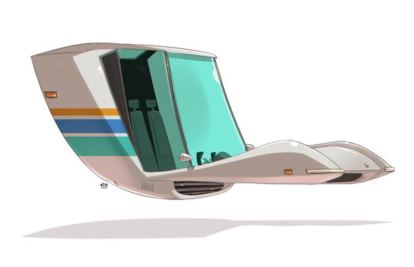 Vehicle Illustrations by Ido Yehimovitz