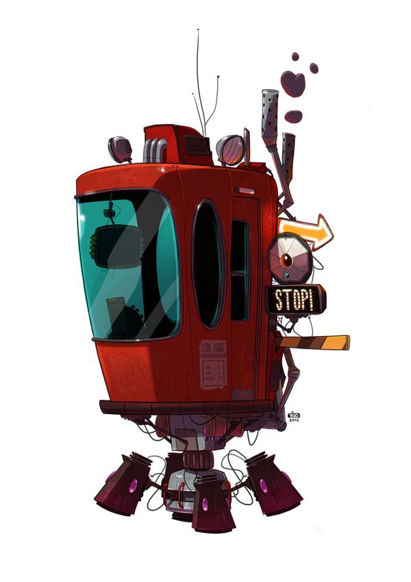 Vehicle Illustrations by Ido Yehimovitz