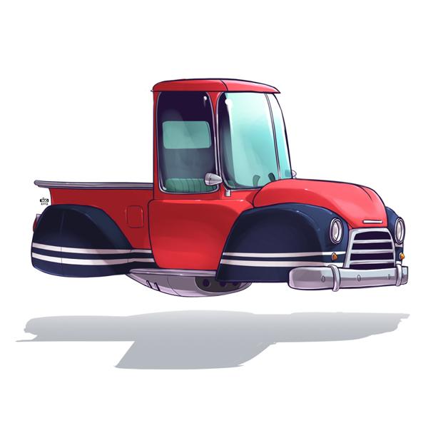Vehicle Illustrations by Ido Yehimovitz