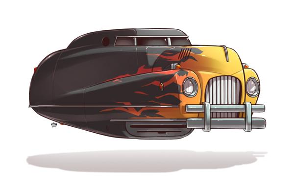 Vehicle Illustrations by Ido Yehimovitz