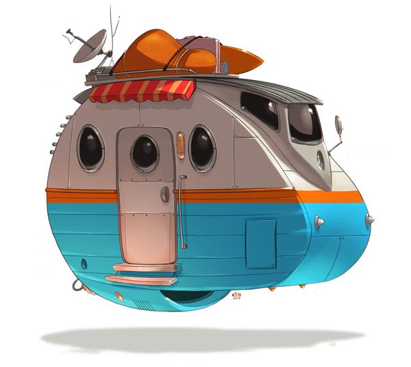 Vehicle Illustrations by Ido Yehimovitz