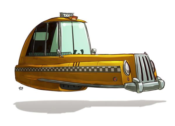 Vehicle Illustrations by Ido Yehimovitz