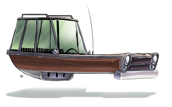 Vehicle Illustrations by Ido Yehimovitz