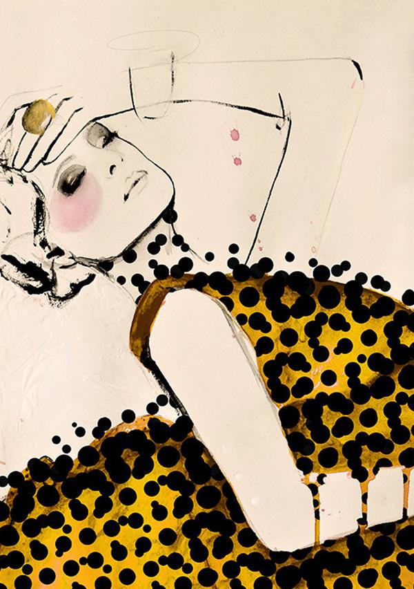 Fashion Illustrations by Leigh Viner