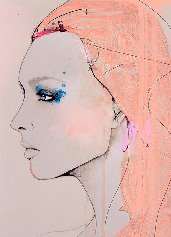 Fashion Illustrations by Leigh Viner