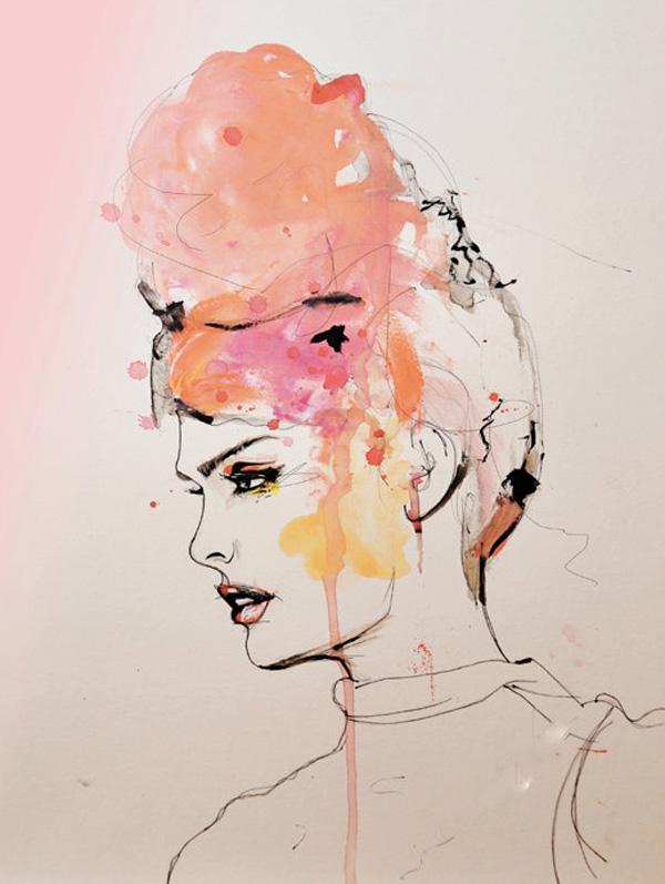 Fashion Illustrations by Leigh Viner