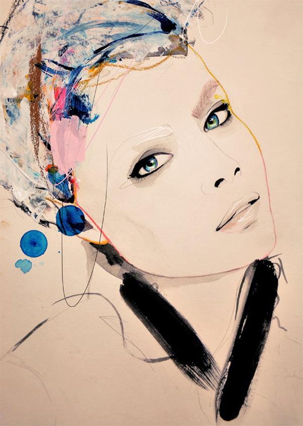 Fashion Illustrations by Leigh Viner