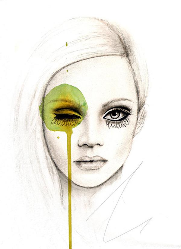 Fashion Illustrations by Leigh Viner