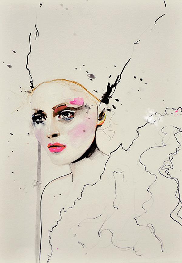 Fashion Illustrations by Leigh Viner