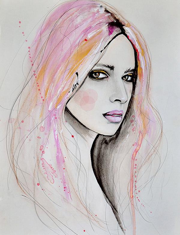 Fashion Illustrations by Leigh Viner