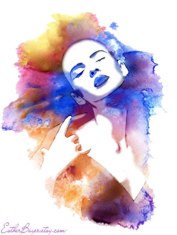 Portrait Illustrations by Esther Bayer