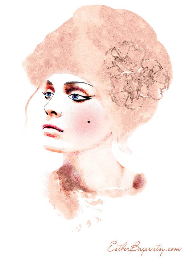 Portrait Illustrations by Esther Bayer