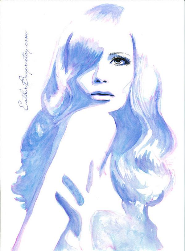 Portrait Illustrations by Esther Bayer