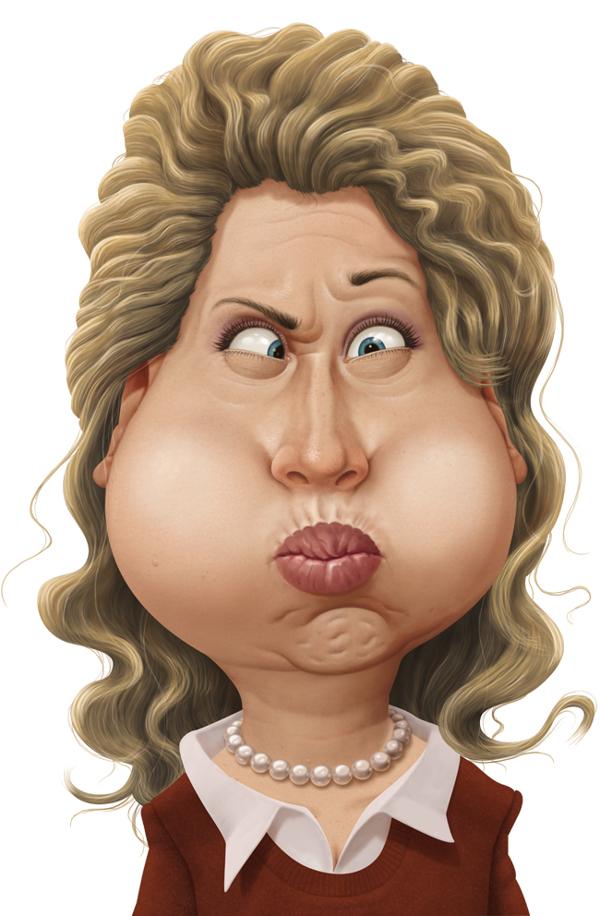 Caricature Illustrations by Andreas Krapf