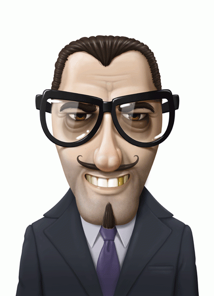 Caricature Illustrations by Andreas Krapf