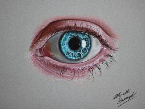 30 Expressive Drawings of Eyes