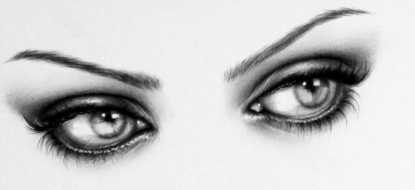 30 Expressive Drawings of Eyes
