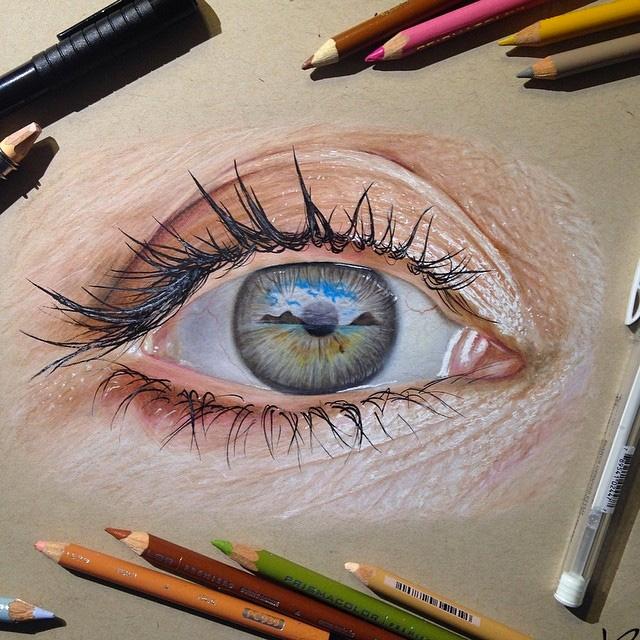 30 Expressive Drawings of Eyes