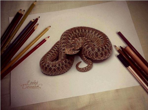 50 Impressive 3D Drawings