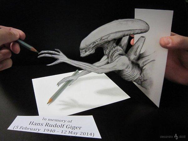 50 Impressive 3D Drawings