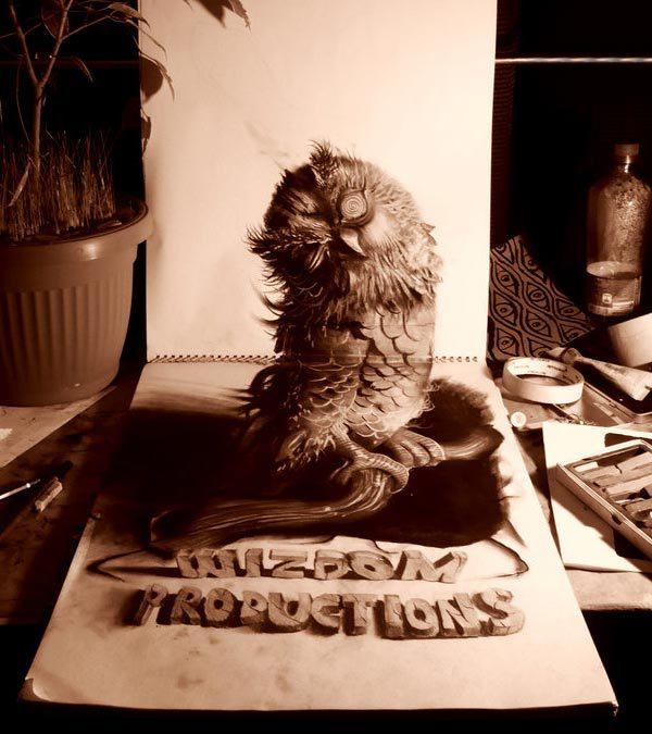 50 Impressive 3D Drawings