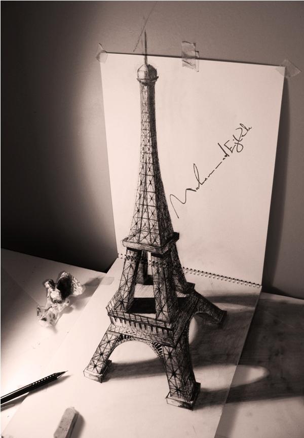 50 Impressive 3D Drawings