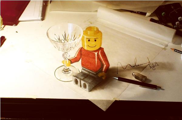 50 Impressive 3D Drawings