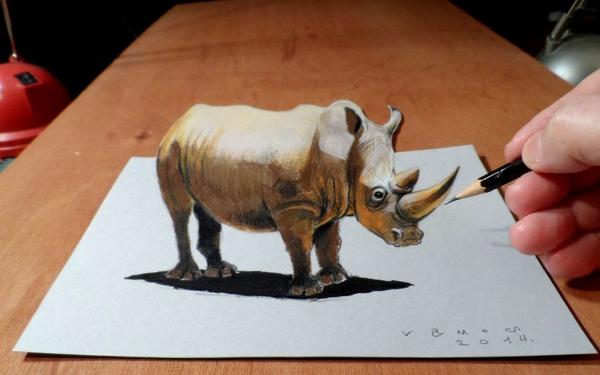 50 Impressive 3D Drawings