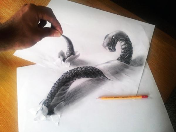 50 Impressive 3D Drawings