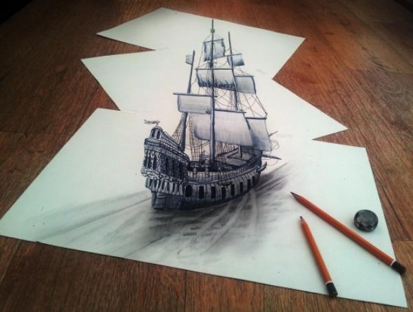 50 Impressive 3D Drawings