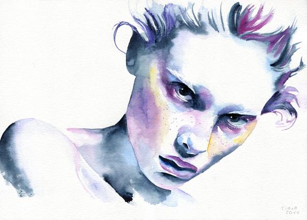 Watercolor Paintings by Cora and Tiana