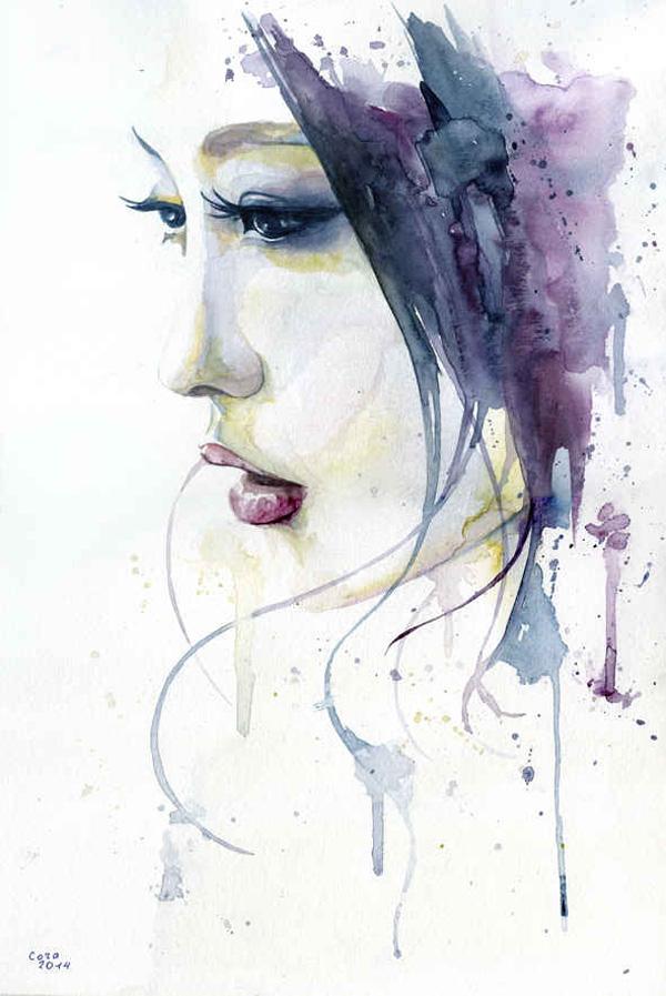Watercolor Paintings by Cora and Tiana