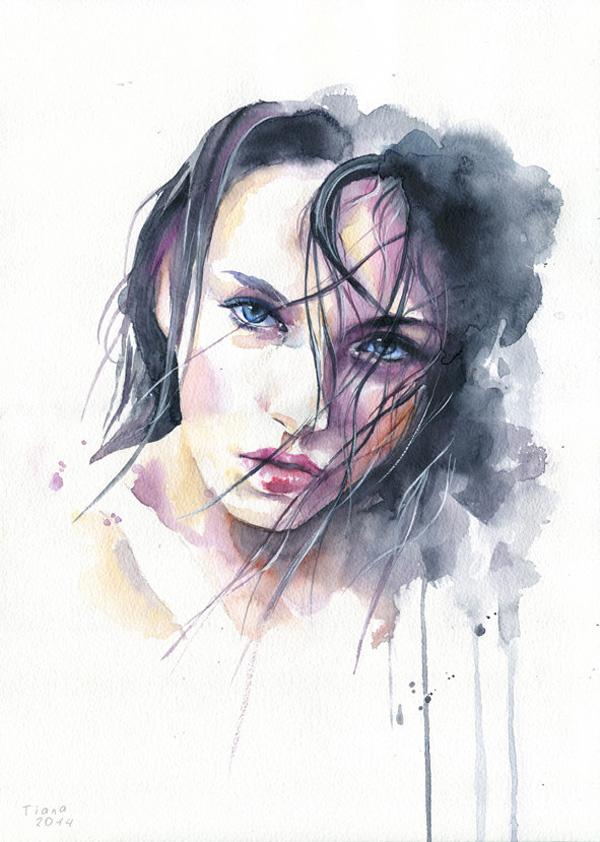 Watercolor Paintings by Cora and Tiana