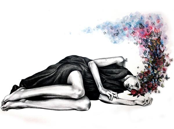 Combine the beauty of human and nature