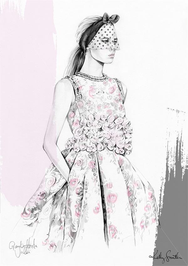 Chic Fashion Illustrations by Kelly Smith