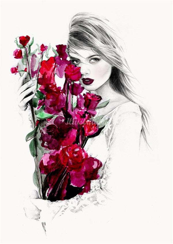 Chic Fashion Illustrations by Kelly Smith