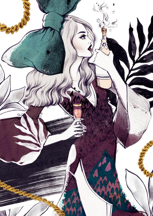 Fashion Illustrations by Soleil Ignacio